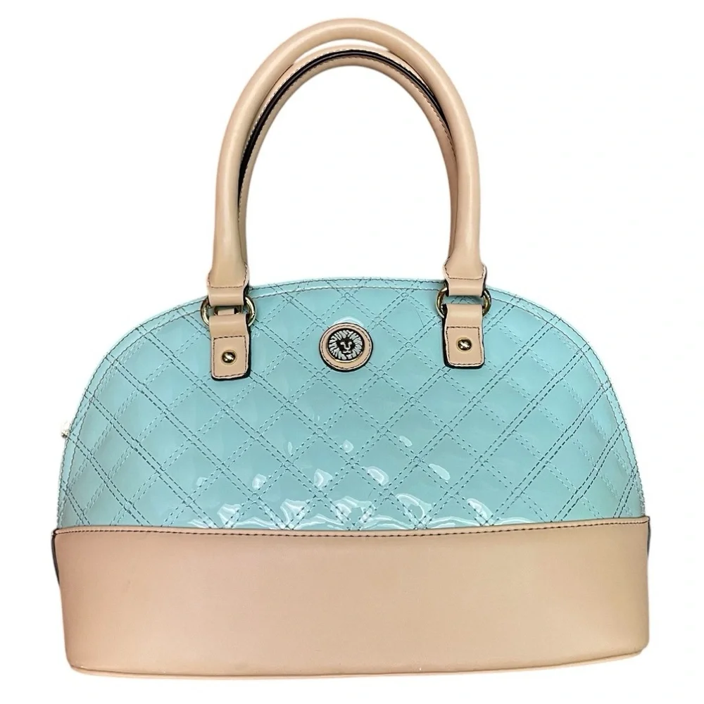 Sweet Debut Dome Quilted Patent Leather Bag